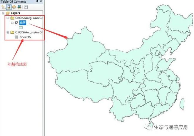 如何使用Arcgis制作柱状图和饼状图：全国第七次人口普查年龄构成统计信息详解-东山资源库